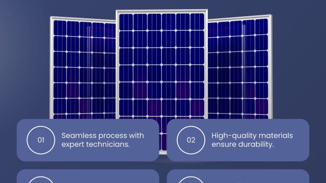 Blue Professional Modern Solar Energy Installation Services Campaign Instagram Post